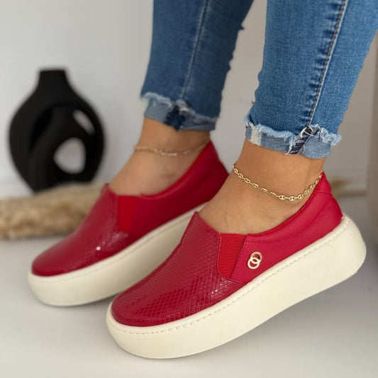 Mocasínes Suela Alta