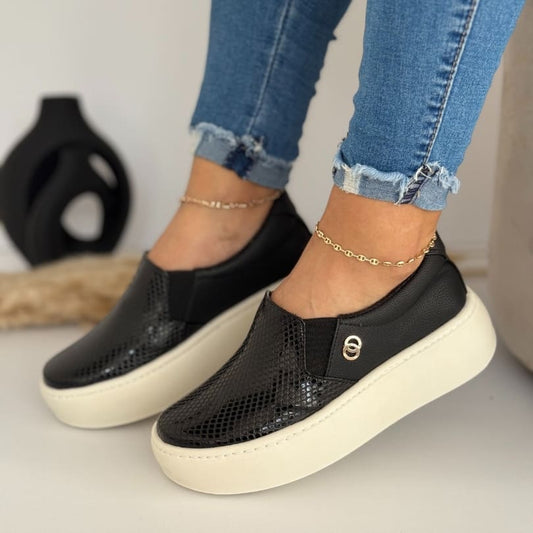 Mocasínes Suela Alta