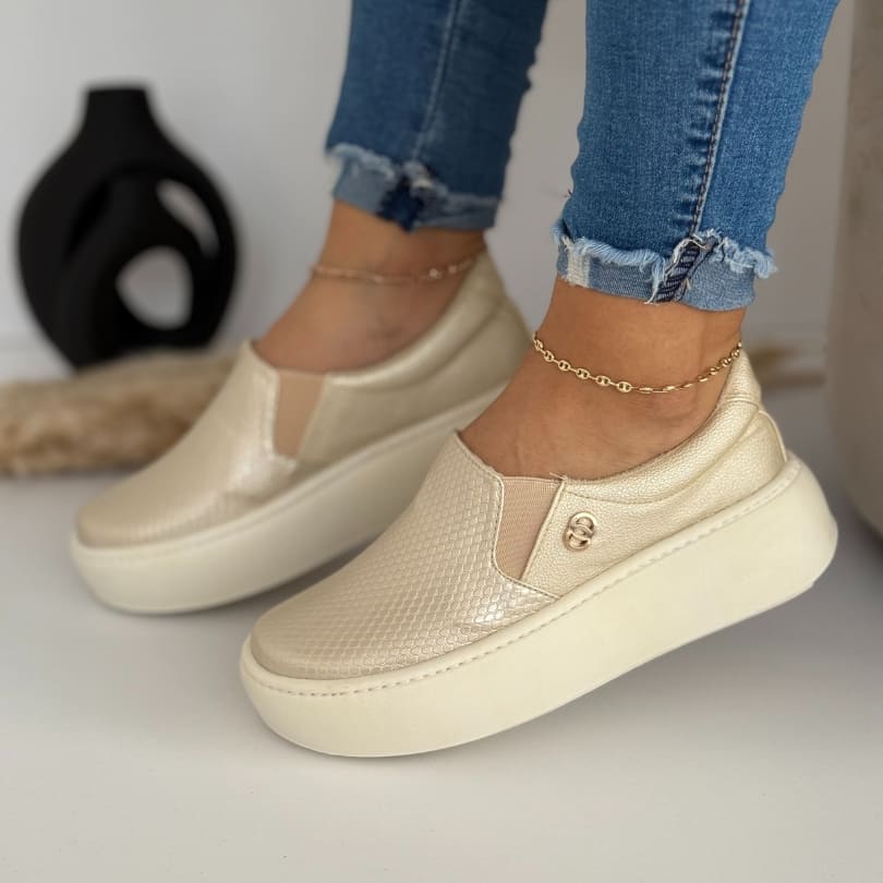 Mocasínes Suela Alta